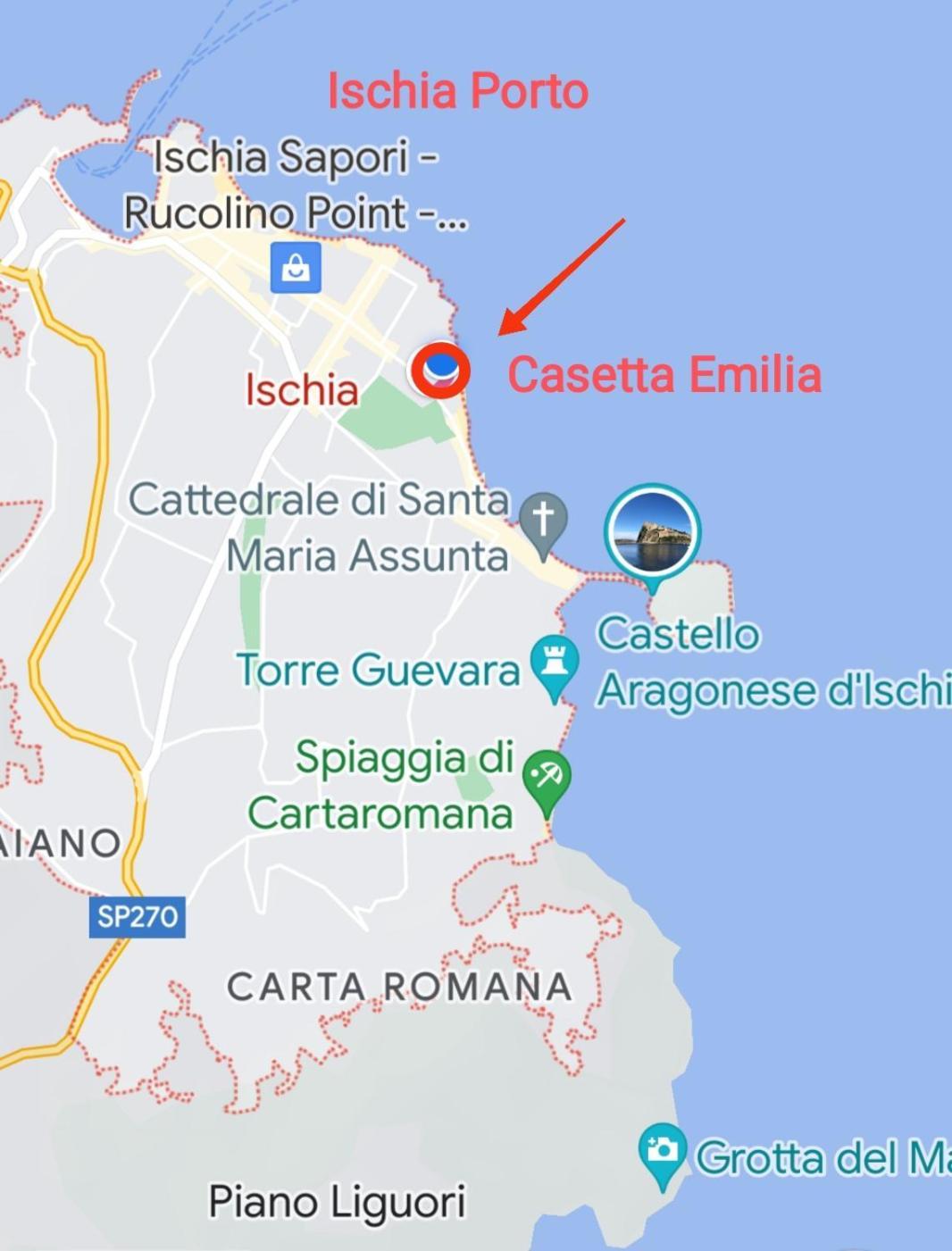 Casetta Emilia Vicino Al Mare Ísquia Exterior foto